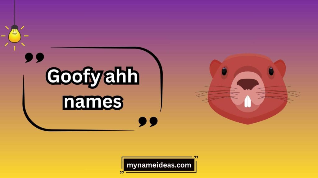 Animal-Themed Goofy Names