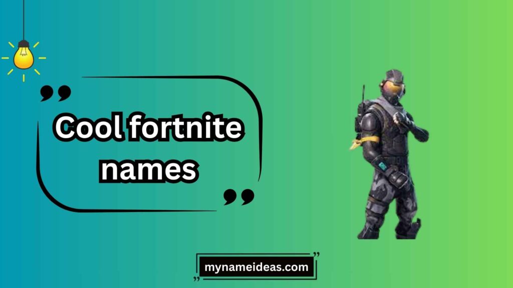 Best Cool Fortnite Names in 2025