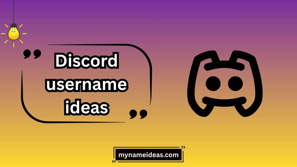 Cool Discord Username Ideas