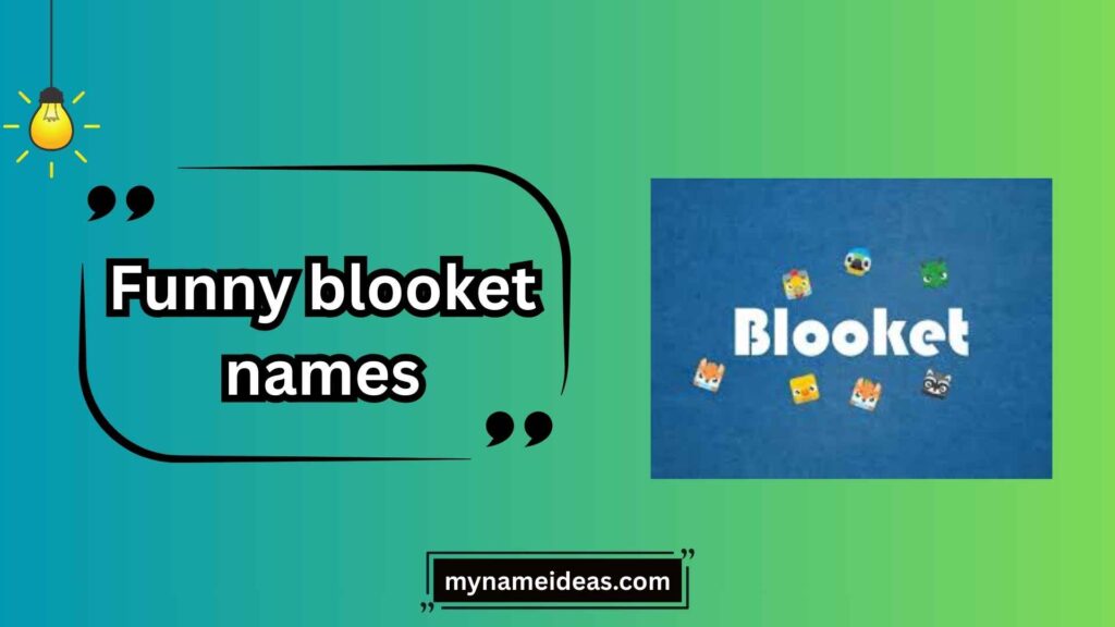 Cute & Wholesome Funny Blooket Names