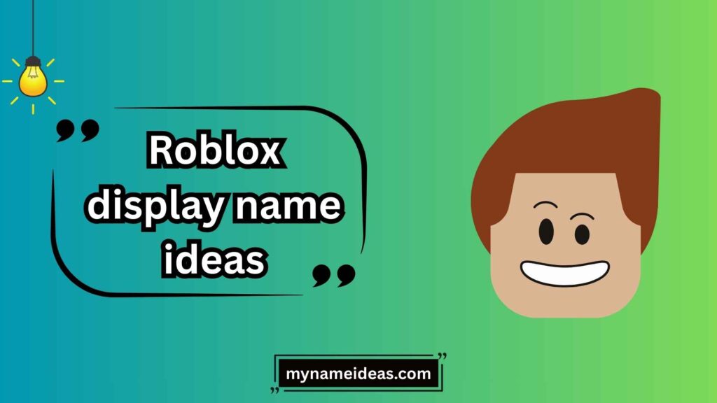 Funny Roblox Display Name Ideas