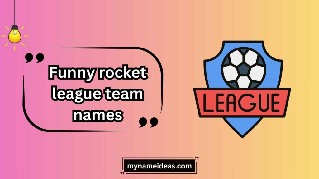 Pun-Based Rocket League Team Names