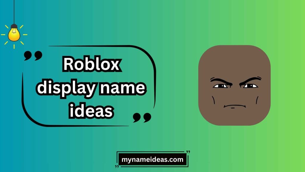 Roblox Display Name Ideas for Gamers