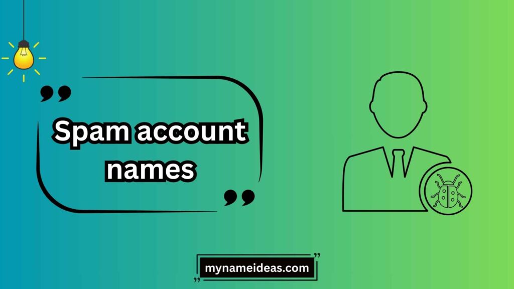 Techniques Used to Create Spam Account Names