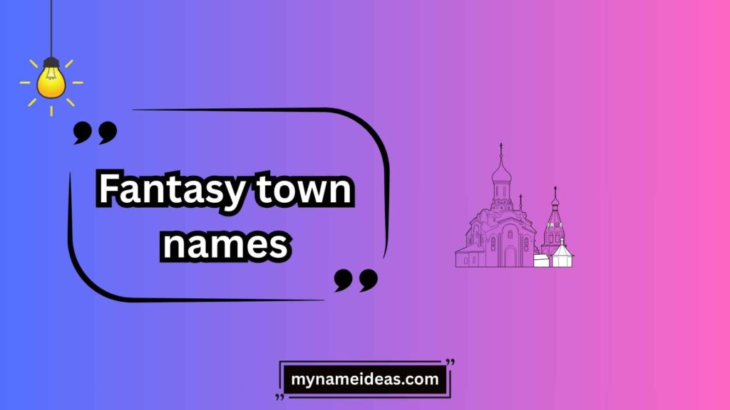 Coastal and Harbor Fantasy Town Names