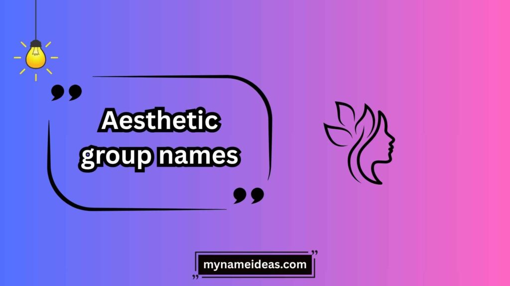 Cute & Aesthetic Pet Names for Groups