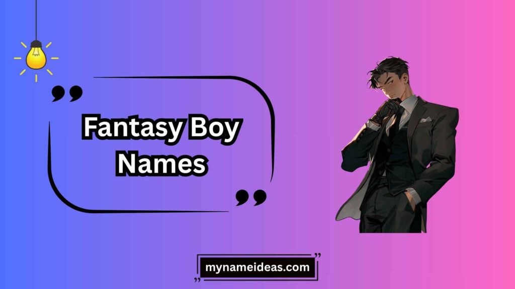 Dark & Mysterious Names – Shadow Fantasy Boy Names