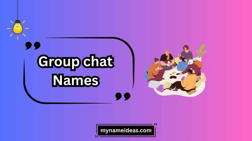 Family Group Chat Names