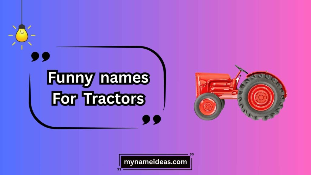 Farm-Themed Funny Names