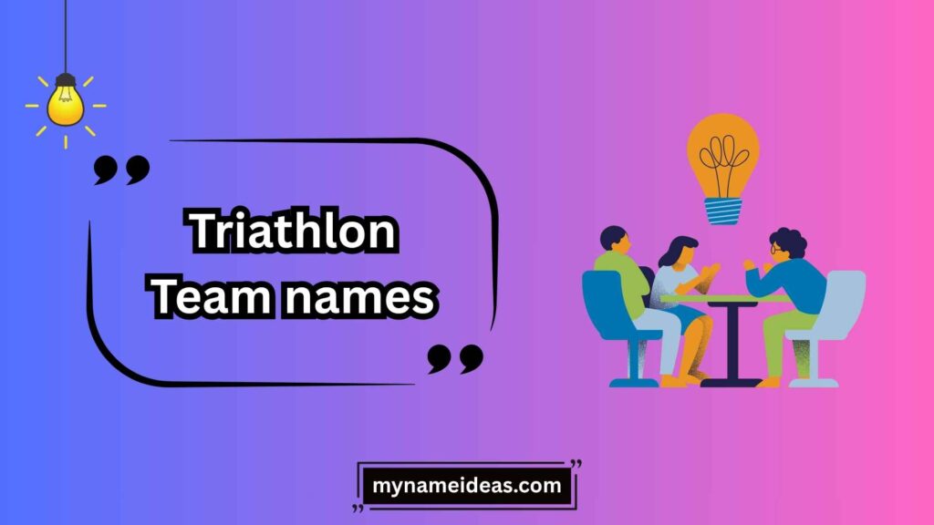 Female-Focused Triathlon Team Names