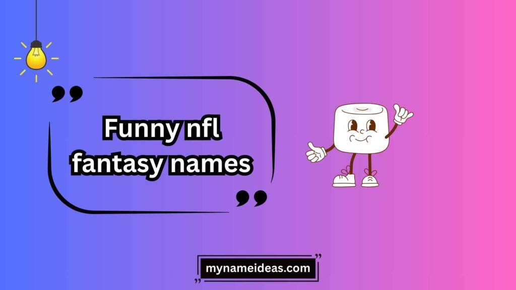 Food-Inspired Funny NFL Fantasy Names