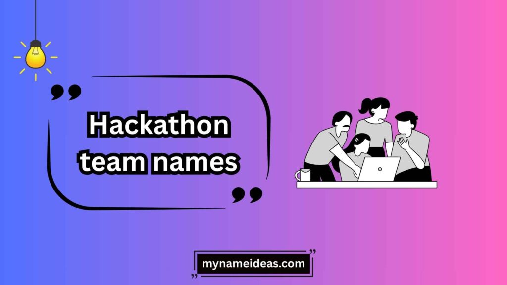 Funny Hackathon Team Names