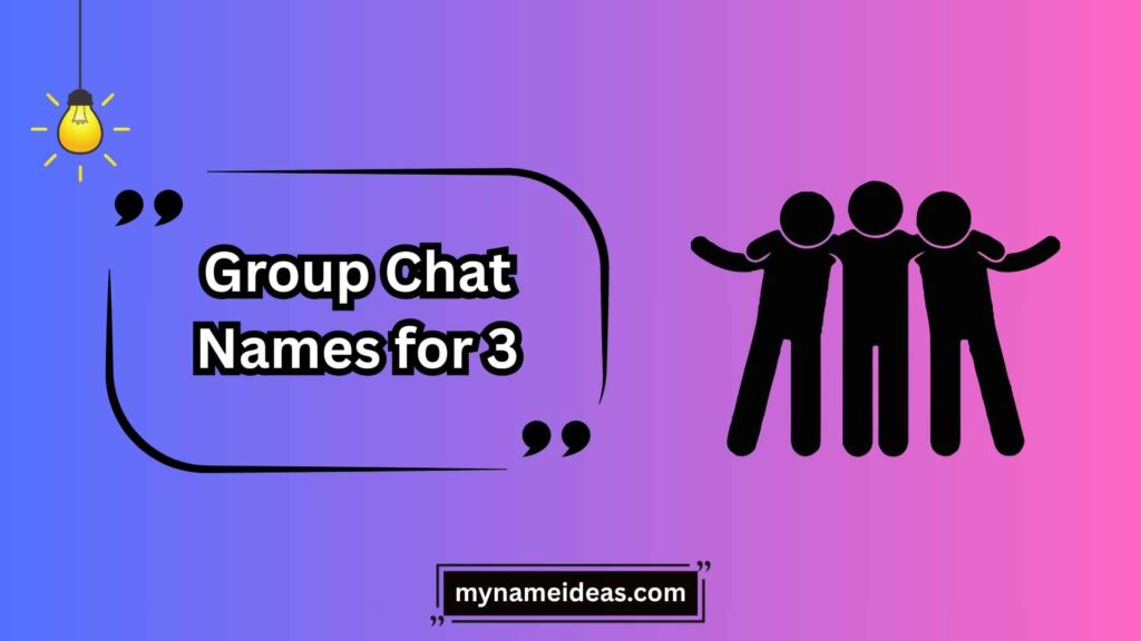 Funny and Witty Group Chat Names