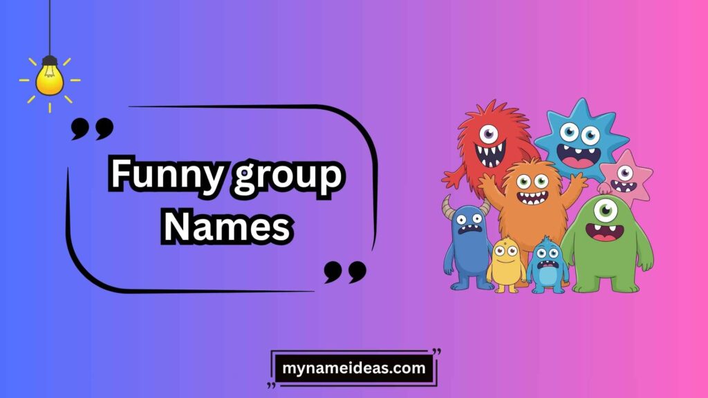 Hilarious Pun-Based Group Names
