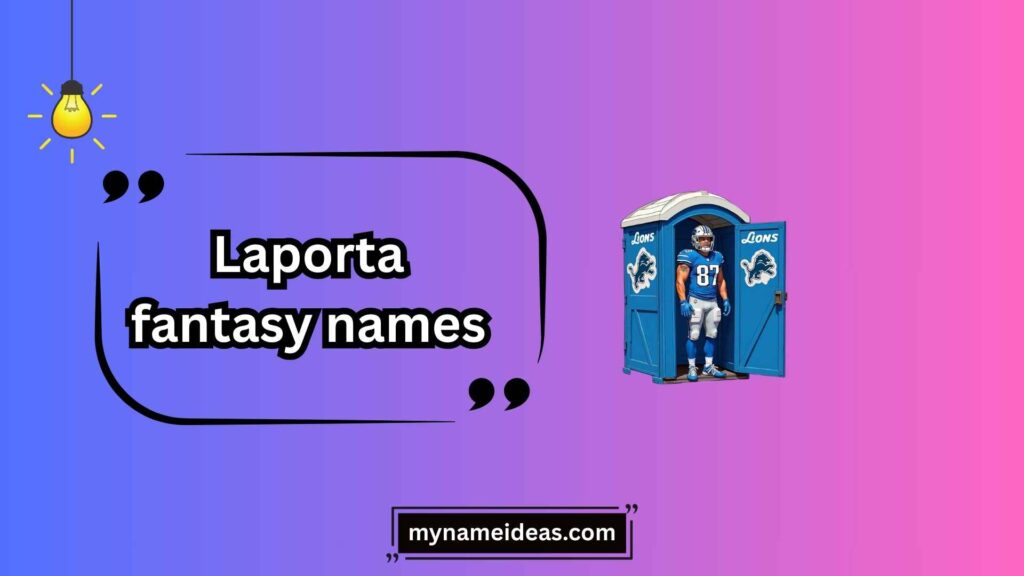 Clever Laporta Pun Names