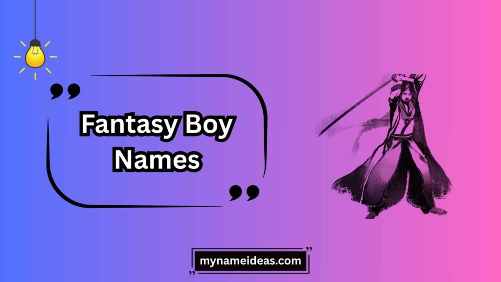 Legendary Warrior Names – Strong Fantasy Boy Names