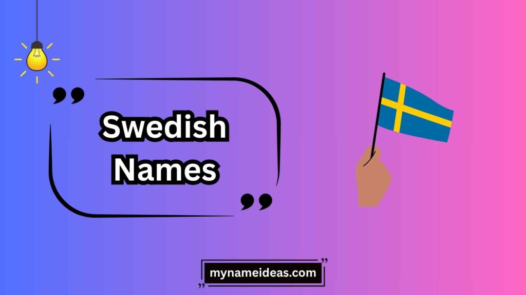 Nature-Inspired Swedish Names