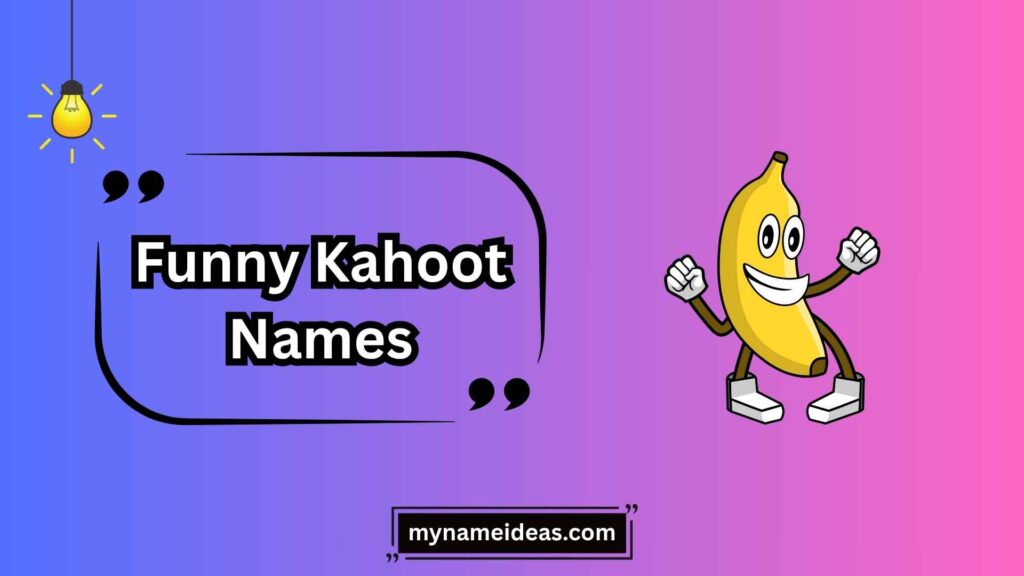 Pun-Based Funny Kahoot Names