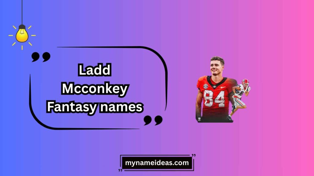 Short and Catchy Ladd McConkey Fantasy Names