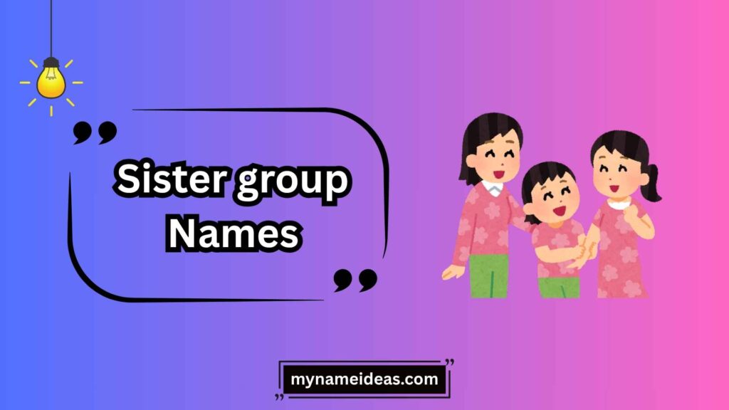 Thematic Sister Group Names