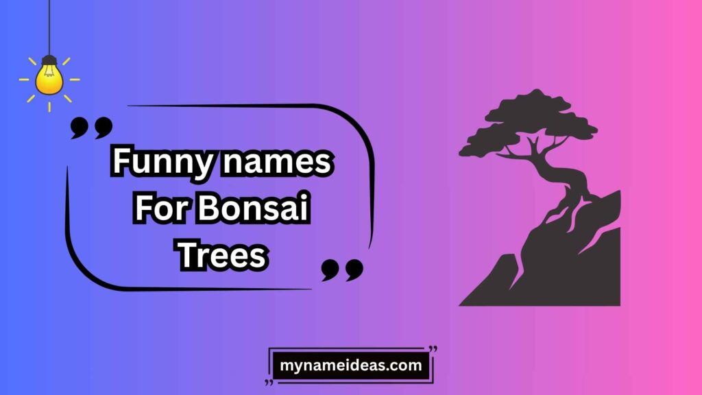 Tiny Warrior Bonsai Names