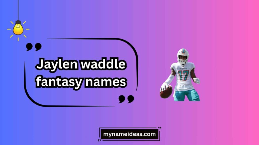 Waddle-Inspired Wordplay Names