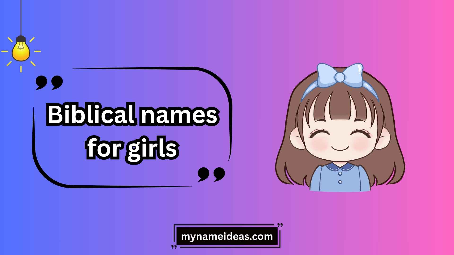 biblical names for girls