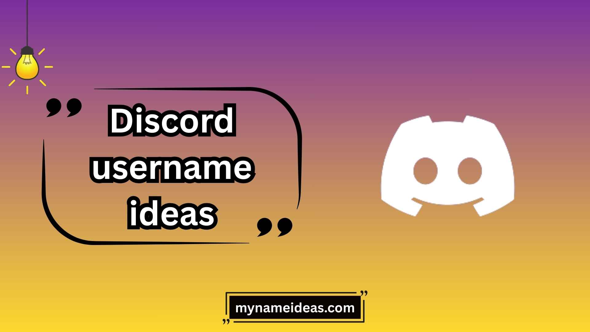 discord username ideas