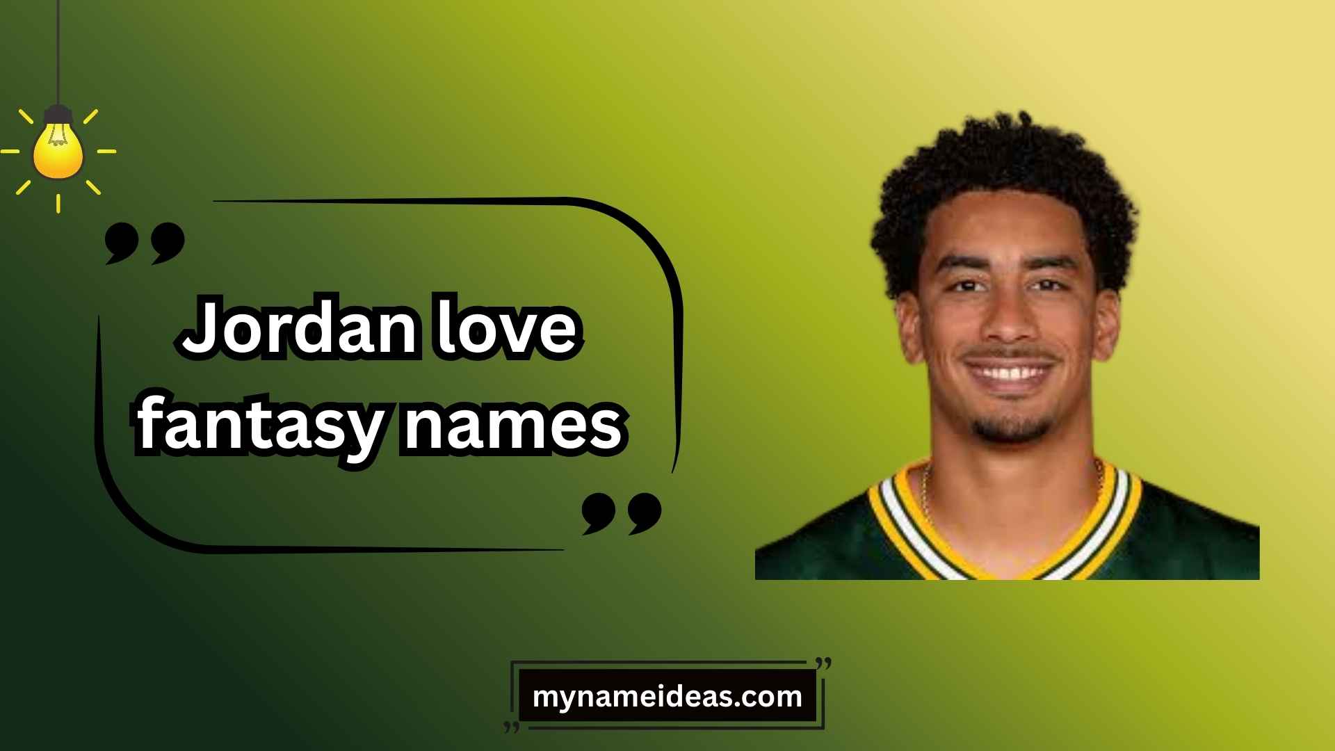 jordan love fantasy names