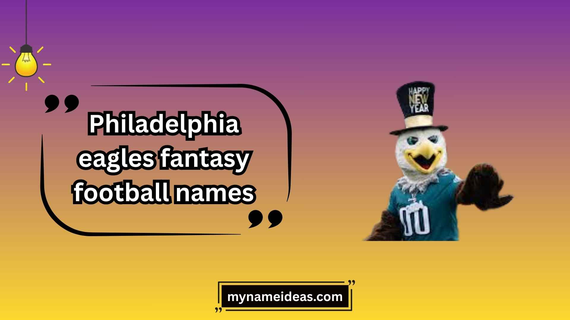 philadelphia eagles fantasy football names
