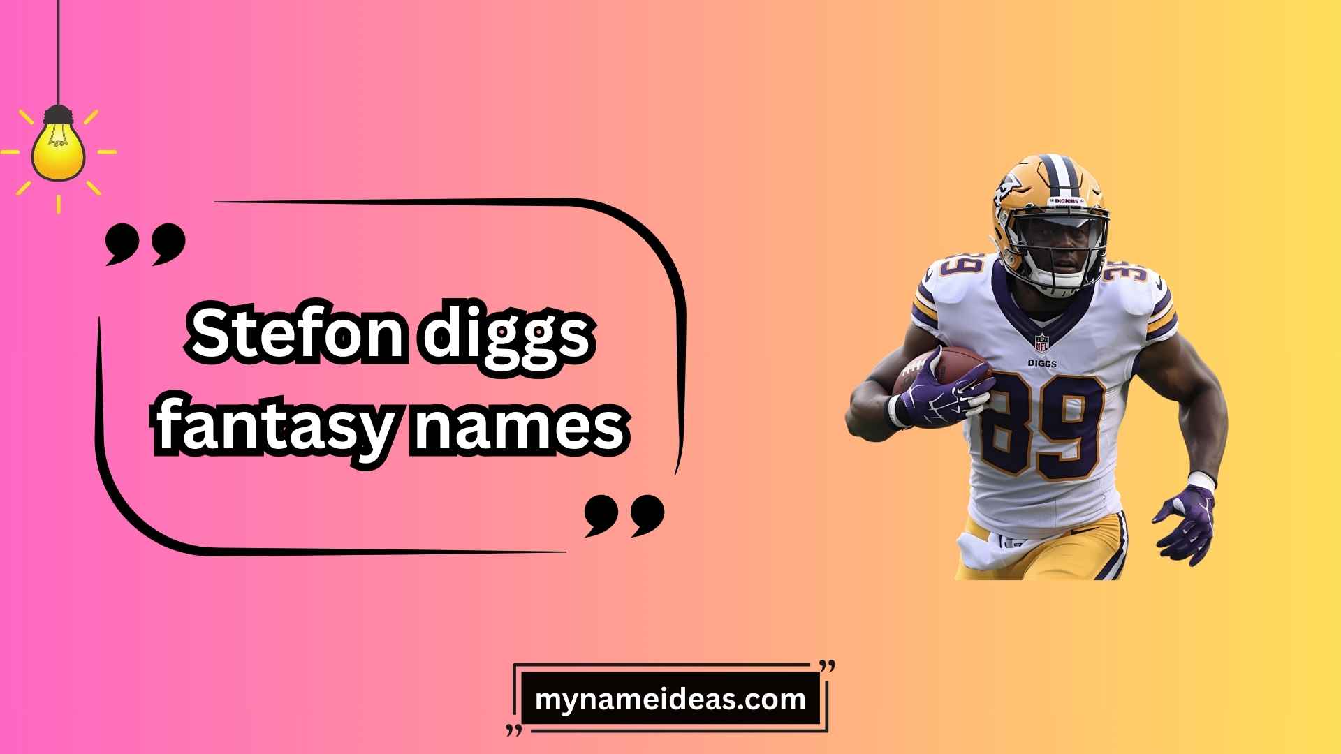 stefon diggs fantasy names
