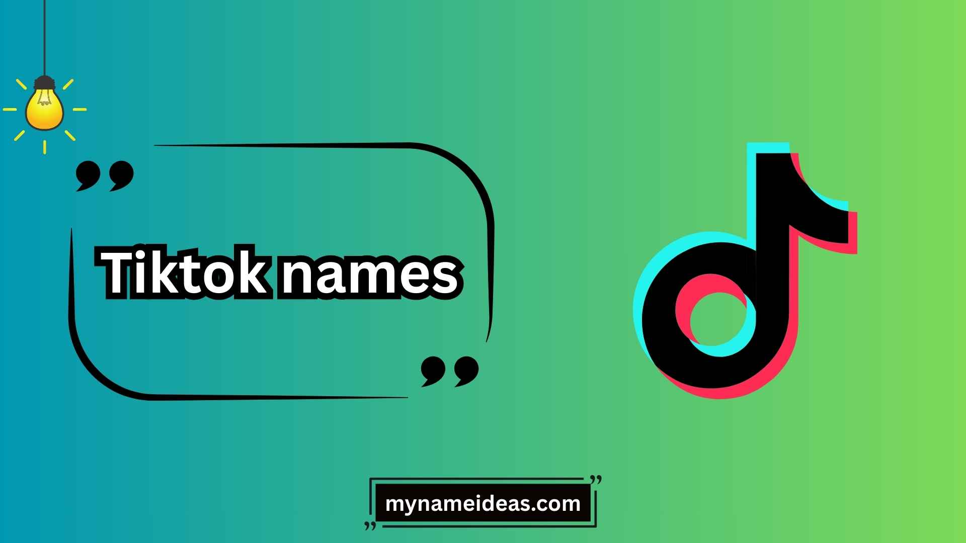 tiktok names