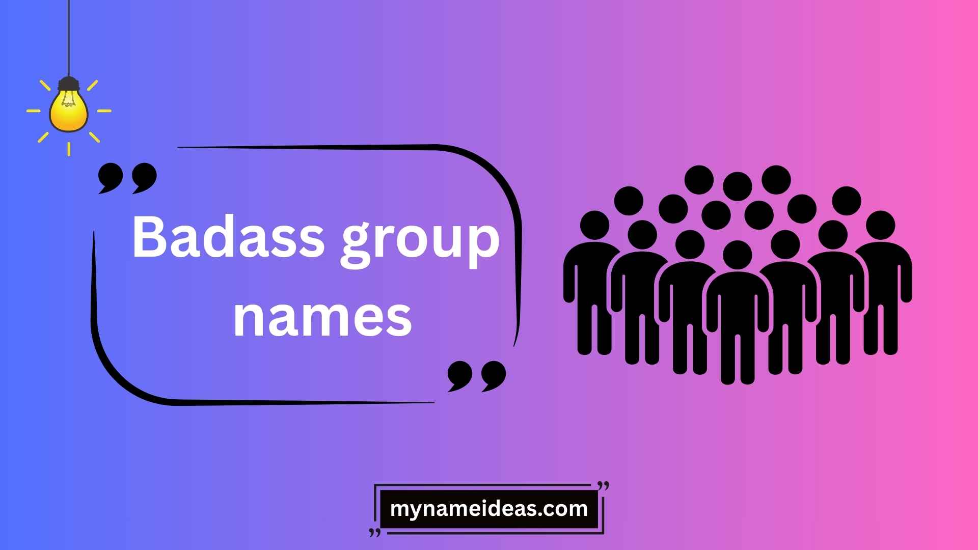 badass group names
