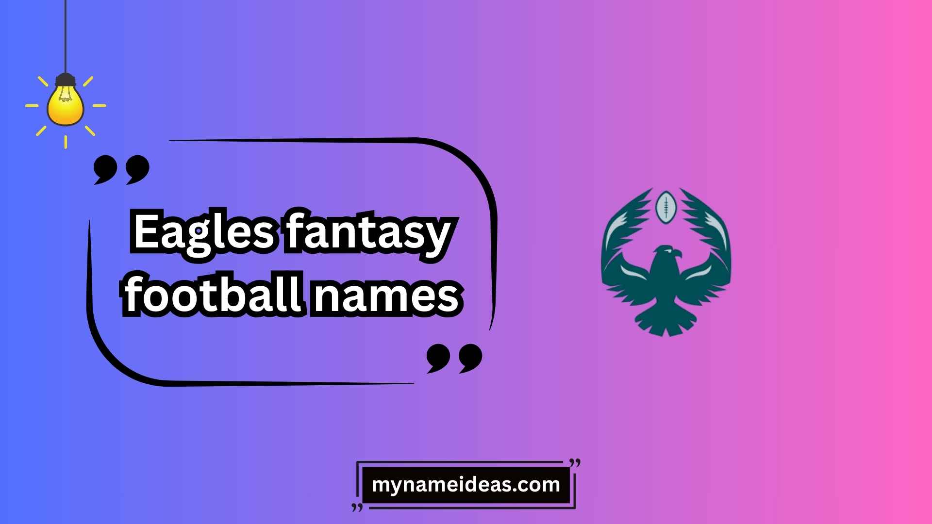 eagles fantasy football names