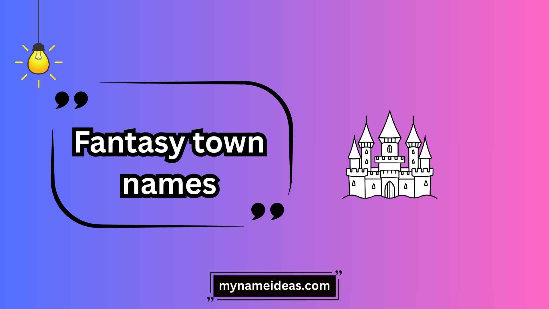 fantasy town names