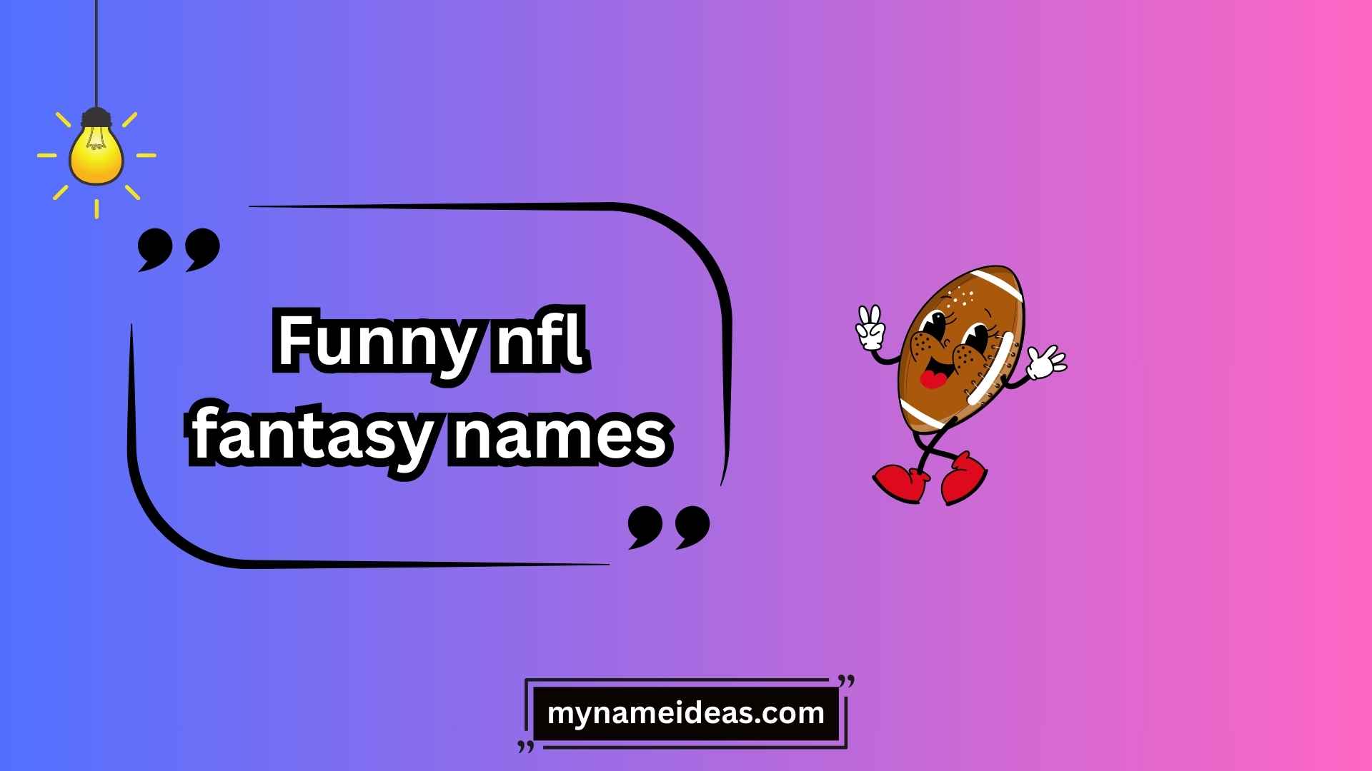 funny nfl fantasy names