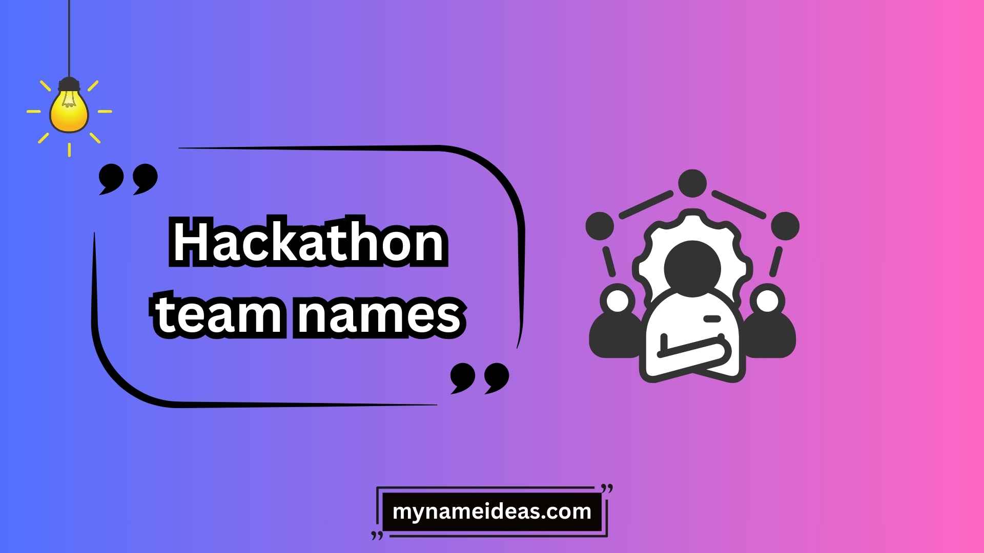 hackathon team names