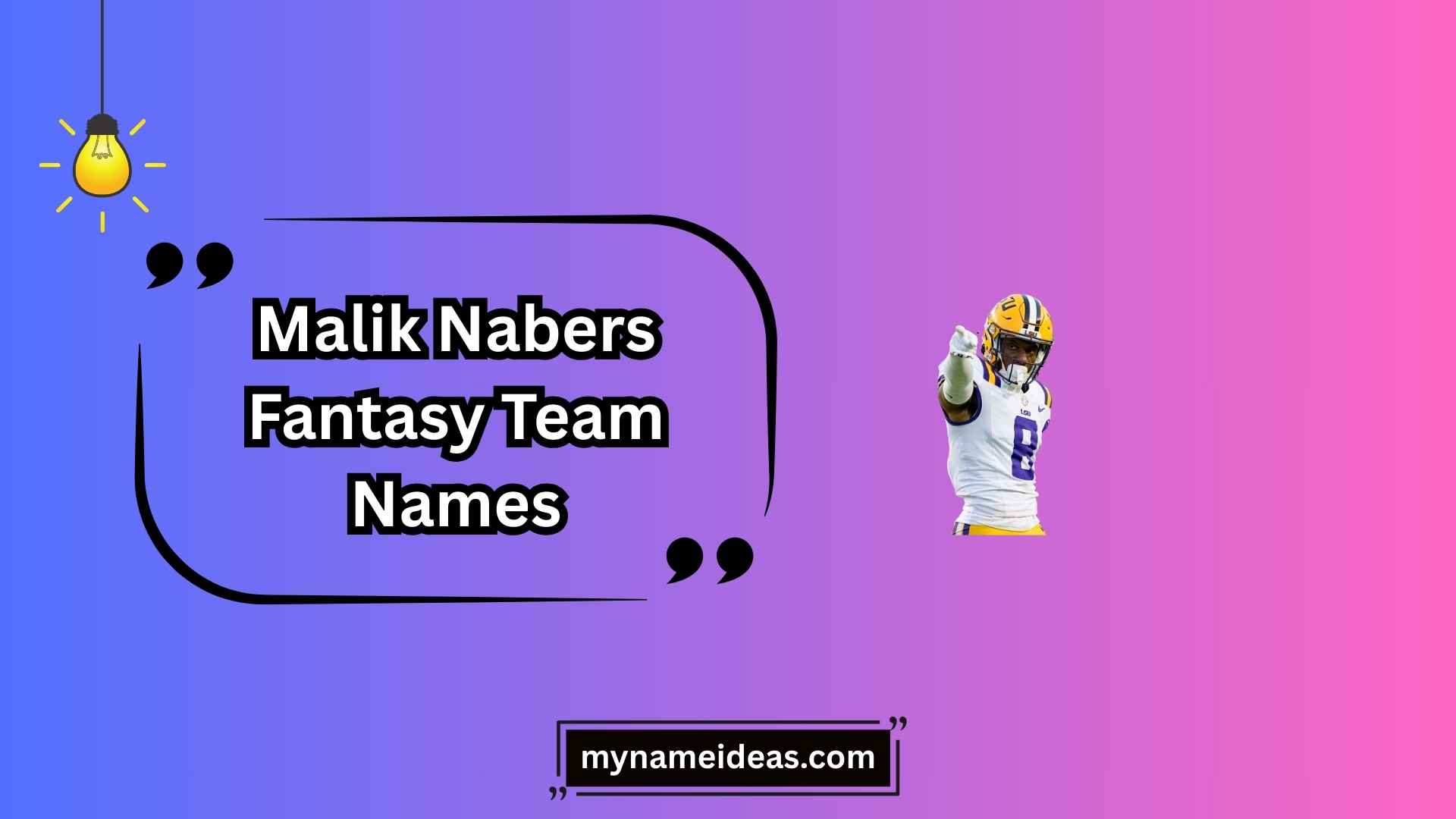 malik nabers fantasy team names
