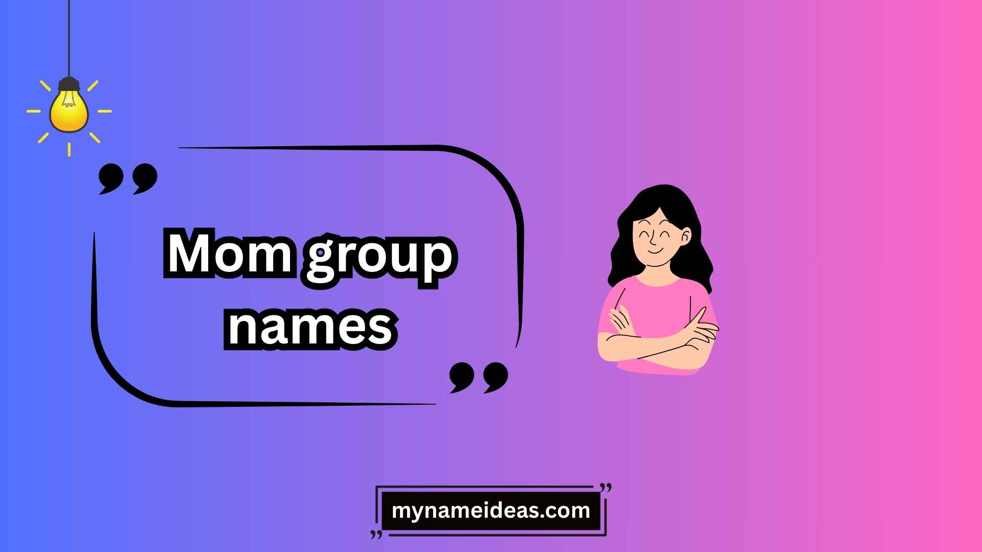 mom group names