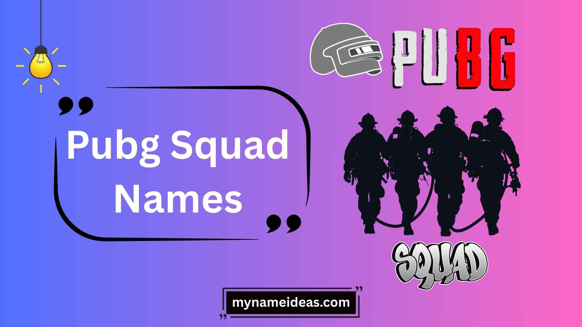 pubg squad names