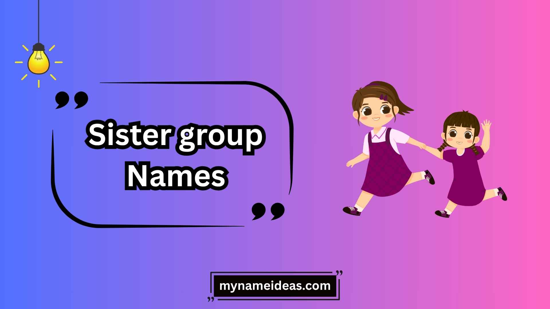 sister group names