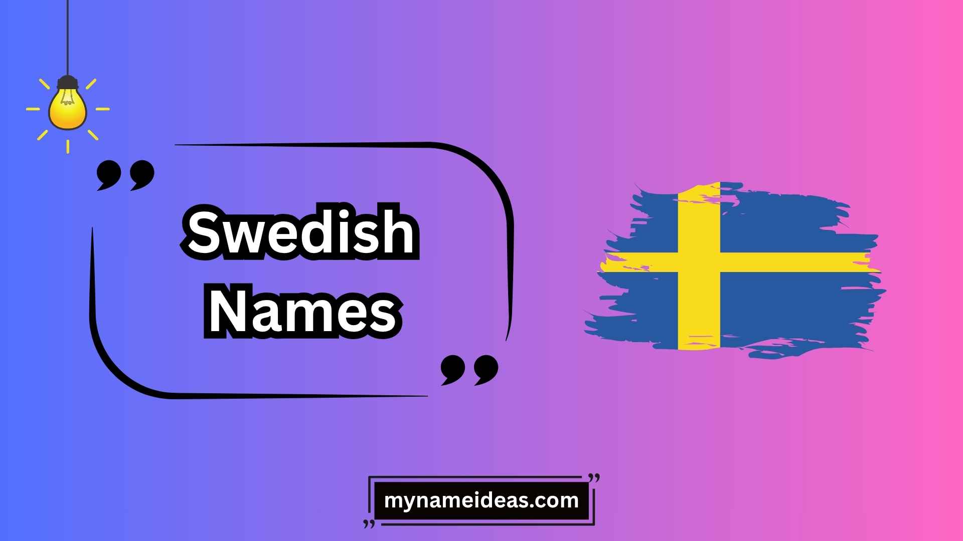 swedish names