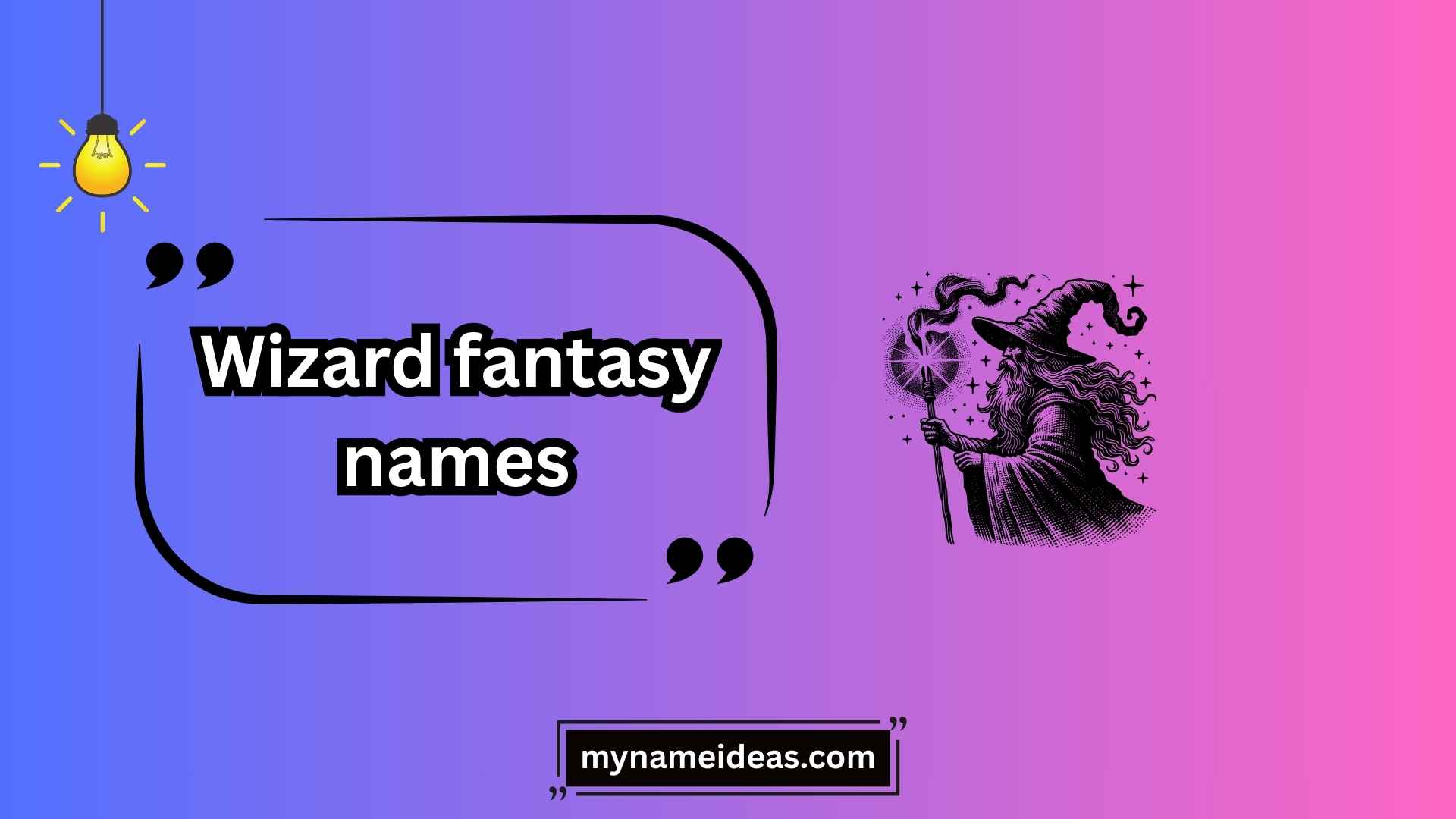 wizard fantasy names