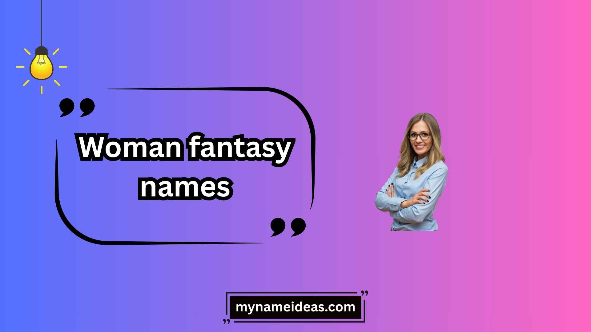 woman fantasy names
